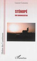 Couverture du livre « Sténopé, une annonciation » de Laurent Contamin aux éditions L'harmattan