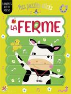 Couverture du livre « Mes puzzles sticks - la ferme » de Christine Hairbury/J aux éditions 1 2 3 Soleil