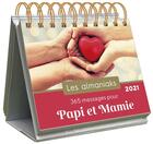 Couverture du livre « 365 messages pour papi et mamie (édition 2021) » de Camille Delaporte aux éditions Editions 365