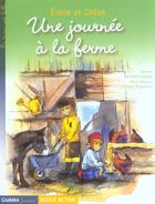 Couverture du livre « Une journee a la ferme » de Nathalie Bossus aux éditions Circonflexe