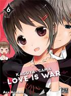 Couverture du livre « Kaguya-sama : love is war Tome 6 » de Akasaka Aka aux éditions Pika