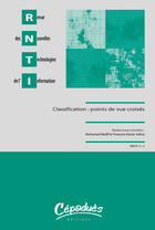 Couverture du livre « Classification : points de vue croisés » de  aux éditions Cepadues