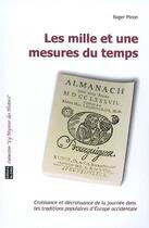 Couverture du livre « Les mille et une mesures du temps : croissance et decroissance de la journee dans les traditions pop » de Pinon Roger aux éditions Cefal