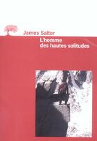 Couverture du livre « L'homme des hautes solitudes » de James Salter aux éditions Editions De L'olivier