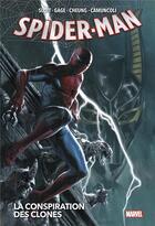 Couverture du livre « Spider-Man : la conspiration des clones » de Dan Slott et Jim Cheung aux éditions Panini