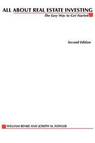 Couverture du livre « All about real estate investing - the easy way to get started » de Benke William aux éditions Mcgraw-hill Education
