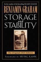 Couverture du livre « Storage and stability - the original 1937 edition » de Benjamin Graham aux éditions Mcgraw-hill Education