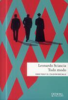 Couverture du livre « Todo modo » de Leonardo Sciascia aux éditions Denoel