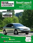 Couverture du livre « Renault laguna ii - diesel phase 1, 01-2001 > 02-2005 » de Etai aux éditions Etai