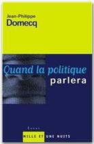 Couverture du livre « La liberté sans choix » de Jean-Philippe Domecq aux éditions Fayard/mille Et Une Nuits