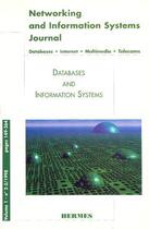 Couverture du livre « Databases and information systems (networking and information systems journal vol.1 n.2-3 1998) » de Bouzeghoub Mokrane aux éditions Hermes Science Publications