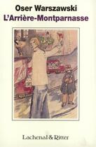 Couverture du livre « L'arriere-montparnasse » de Oser Warszawski aux éditions Gallimard