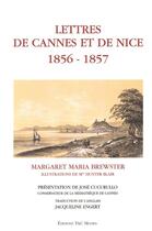 Couverture du livre « Lettres cannes nice » de Brews Margaret-Maria aux éditions Tac Motifs