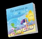 Couverture du livre « Les aventures de Gaïa et Luna t.2 : Gaïa et Luna font du vélo parmi les étoiles » de Laetitia Via aux éditions Laetitia Via