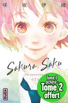 Couverture du livre « Sakura, Saku : coffret Tomes 1 et 2 » de Io Sakisaka aux éditions Kana