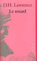 Couverture du livre « Le Renard » de David Herbert Lawrence aux éditions Stock