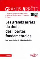 Couverture du livre « Les grands arrets du droit des libertés fondamentales » de Bioy/Deumier aux éditions Dalloz