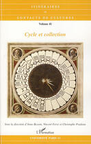 Couverture du livre « Cycle et collection » de  aux éditions L'harmattan