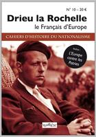 Couverture du livre « Pierre drieu la rochelle - le francais d'europe » de  aux éditions Synthese Nationale