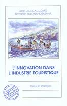 Couverture du livre « L'innovation dans l'industrie touristique » de Caccomo aux éditions L'harmattan