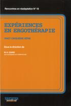 Couverture du livre « Expériences en ergothérapie ; 25e série » de Marie-Helene Izard et Richard Nespoulos aux éditions Sauramps Medical