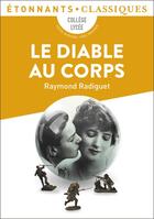 Couverture du livre « Le diable au corps » de Raymond Radiguet aux éditions Flammarion