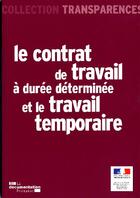 Couverture du livre « Le contrat de travail à durée determinée et le travail temporaire » de  aux éditions Documentation Francaise