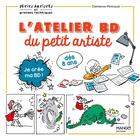 Couverture du livre « L'atelier BD du petit artiste » de Clemence Penicaud aux éditions Mango
