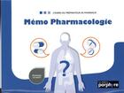 Couverture du livre « Mémo pharmacologie » de Dominique Le Gueut aux éditions Editions Porphyre