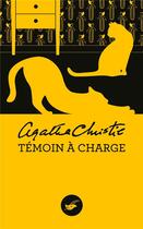 Couverture du livre « Témoin à charge » de Agatha Christie aux éditions Editions Du Masque