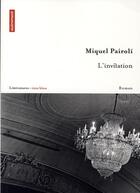 Couverture du livre « L'invitation » de Miquel Pairoli aux éditions Autrement