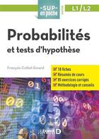 Couverture du livre « Sup en poche : probabilités » de Francois Cottet-Ermard aux éditions De Boeck Superieur