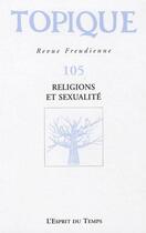 Couverture du livre « Sexualité et religions » de  aux éditions L'esprit Du Temps