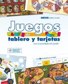 Couverture du livre « Juegos de tablero y tarjetas ; 32 jeux de plateau (2e édition) » de Adelaida Martin Bosque et Aurora Centellas Rodrigo et Beatriz Del Valle Martinez et Mª Fran Cuerpo Blanco et Miranda Ole aux éditions Edinumen