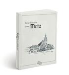Couverture du livre « Une histoire avec Metz ; gare » de Anne Calife et Jacques Caspar aux éditions The Menthol House