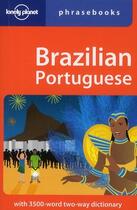 Couverture du livre « Brazilian portuguese (4e édition) » de Monje De Castro M aux éditions Lonely Planet France