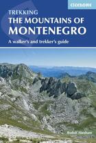 Couverture du livre « MOUNTAINS OF MONTENEGRO - 2ND EDITION » de Rudolf Abraham aux éditions Cicerone Press