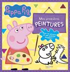 Couverture du livre « Mes premières peintures ; Peppa Pig » de  aux éditions Hachette Jeunesse