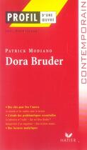 Couverture du livre « Dora Bruder, de Patrick Modiano » de Joel Dubosclard aux éditions Hatier
