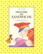 Couverture du livre « Histoire de sandwichs » de Adela Turin aux éditions Actes Sud