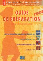 Couverture du livre « Guide de preparation tome 1 » de Barrios aux éditions Lamarre