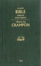 Couverture du livre « Bible crampon » de  aux éditions Bibli'o