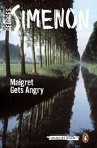 Couverture du livre « Maigret gets angry » de Georges Simenon aux éditions Adult Pbs