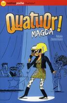 Couverture du livre « Quatuor ! magda » de Natalie Zimmermann aux éditions Nathan