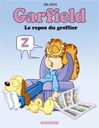 Couverture du livre « Garfield - tome 77 - le repos du greffier » de Jim Davis aux éditions Dargaud