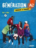 Couverture du livre « GENERATION : niveau A2 ; livre + cahier + CD MP3 + DVD » de Marie-Noelle Cocton aux éditions Didier