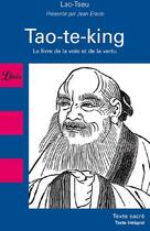 Couverture du livre « Tao te king » de Lao-Tseu aux éditions J'ai Lu