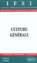 Couverture du livre « Culture generale » de Burrus/Harlay aux éditions Ellipses