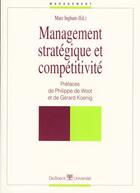 Couverture du livre « Management strategique et competitivite » de Ingham aux éditions De Boeck