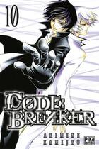 Couverture du livre « Code : breaker Tome 10 » de Akimine Kamijyo aux éditions Pika